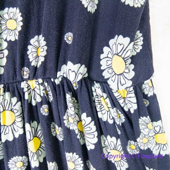 Modcloth daisy faux wrap short sleeve dress with side slit size 4X‎ - Picture 10 of 13